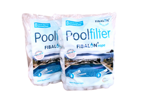 5 Beutel FIBALON Rope Premium Pool Filter Made In Deutschland. 