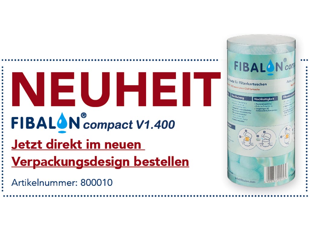 NEUHEIT - FIBALON compact V1.400 - Jetzt direkt im neuen Verpackungsdesign bestellen - Artikelnummer: 800010