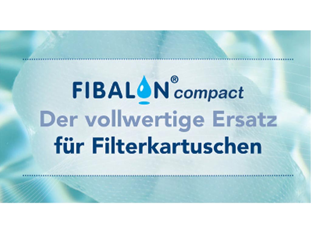 FIBALON compact - der vollwertige Ersatz für Filterkartuschen