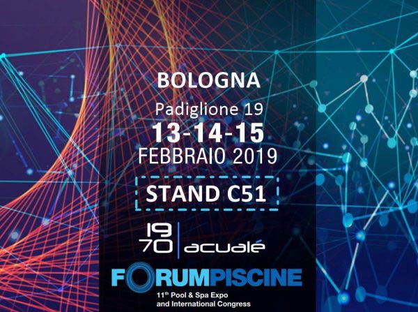 Messe "Forum Piscine Bologna", vom 13.02. - 15.02.2019