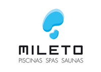 Mileto Piscinas Spas Saunas Uruguay Logo